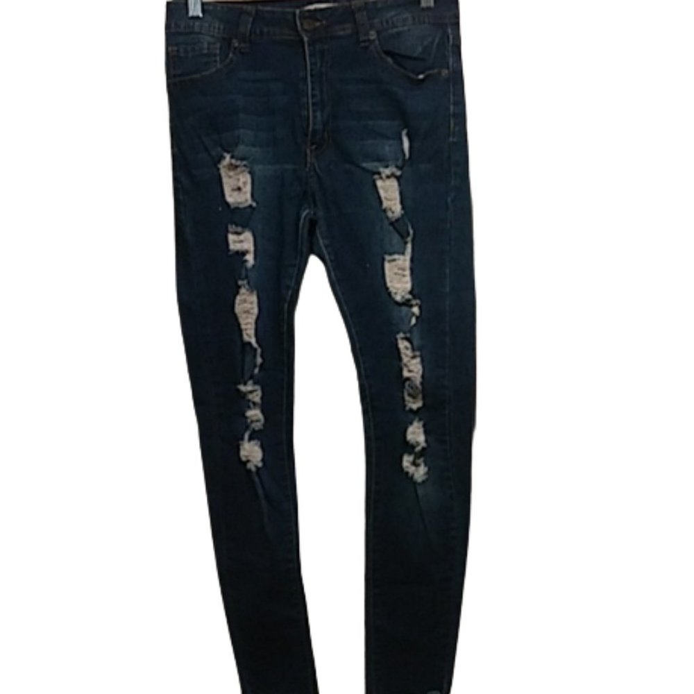 Vince Blue.Co Ripped  Jeans size 9 (347)